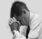 Man praying